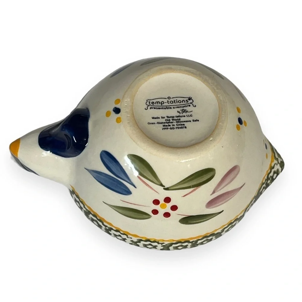Temptations Old World Chicken 1.5 Measuring Cup Replacement Hand Painted Decor‎